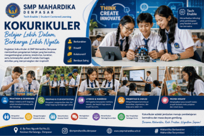 Kegiatan Kokurikuler SMP Mahardika Denpasar
